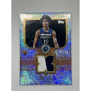 2025-26 Topps Basketball Franchise Fabrics Joan Beringer #FF-JB Orange Foil /25